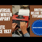 Typing Demonstration Video of Brother Deluxe 250TR Typewriter. Available from universaltypewritercompany.in