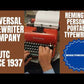 Typing Demonstration Video of Remington Personal Portable Typewriter. Available from universaltypewritercompany.in