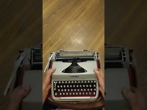 Base Locking Video of Facit Typewriter. Available from universaltypewritercompany.in