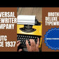 Typing Demonstration Video of Brother Deluxe 220 Typewriter. Available from universaltypewritercompany.in
